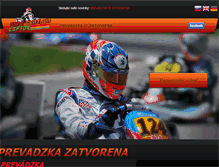 Tablet Screenshot of kartcentrum.sk
